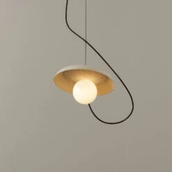 Milan Wire Hängeleuchte Ø 24 Cm Nerzfarben 14 Milan Wire Hängeleuchte Ø 24 Cm Nerzfarben -Eleganter Beleuchtungsladen 6708198 4