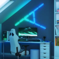 Nanoleaf Lines Starter Kit Mit 15 Lichtleisten -Eleganter Beleuchtungsladen 6730044 5