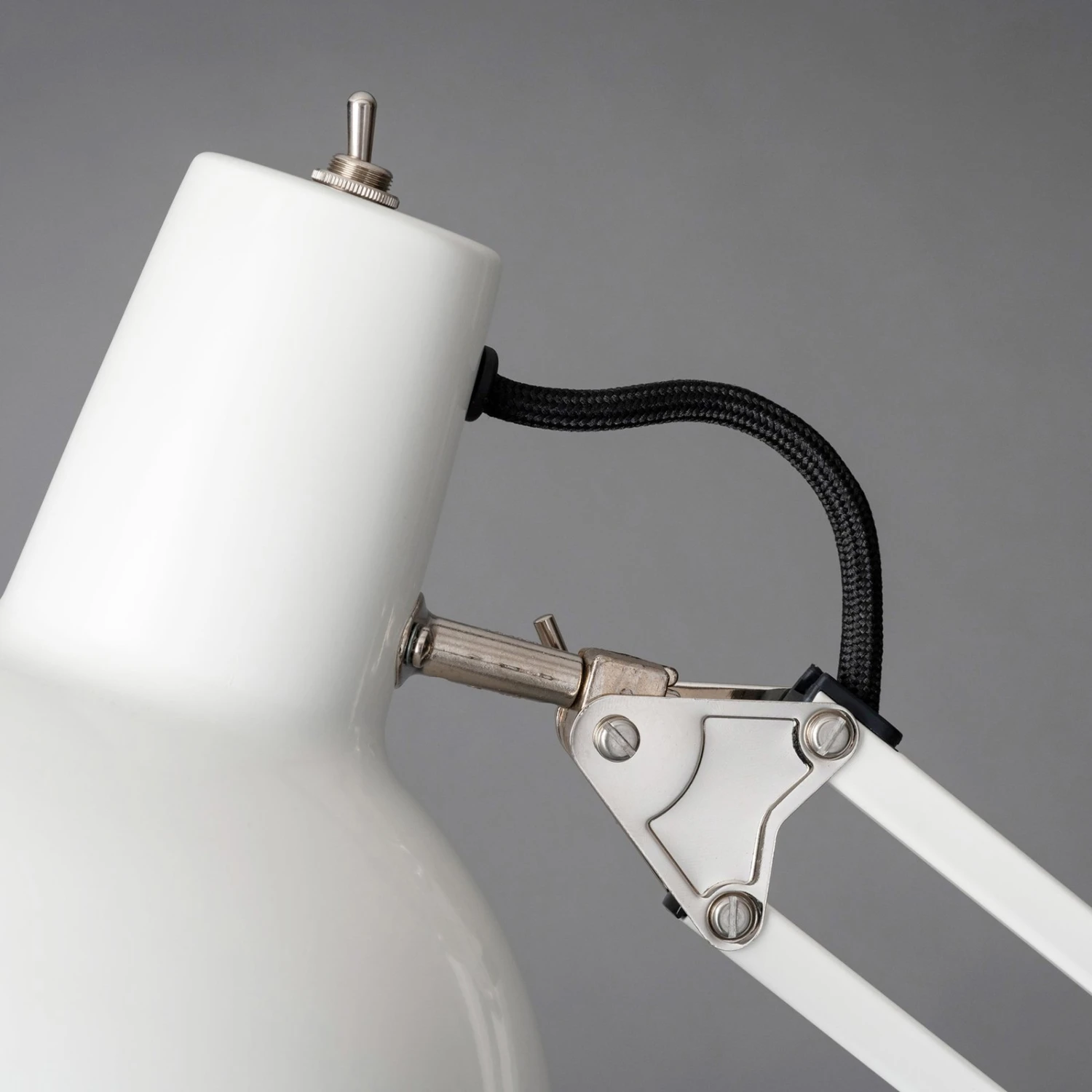 Midgard Federzug Tischleuchte Mit Klemme, Weiß 6 Midgard Federzug Tischleuchte Mit Klemme, Weiß – Bild 4