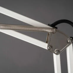 Midgard Federzug Tischleuchte Mit Klemme, Weiß 12 Midgard Federzug Tischleuchte Mit Klemme, Weiß -Eleganter Beleuchtungsladen 6738024 4