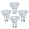 LED-Reflektor GU10 7W 600lm Warmweiß 4er-Set -Eleganter Beleuchtungsladen 7001339