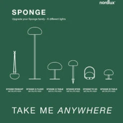Nordlux LED-Dekorationsleuchte Sponge To Go Mit Akku -Eleganter Beleuchtungsladen 7006388 3