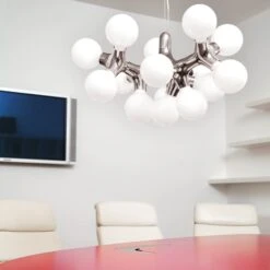 Next DNA ChandelierXL - Kronleuchter In Chrom -Eleganter Beleuchtungsladen 7019041 2