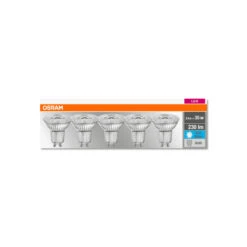 OSRAM LED-Reflektor GU10 2,6W 4.000K 230lm 36° 5er -Eleganter Beleuchtungsladen 7262708 3