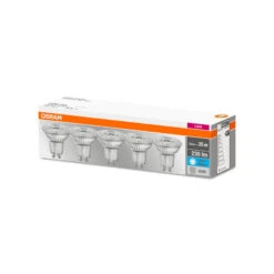 OSRAM LED-Reflektor GU10 2,6W 4.000K 230lm 36° 5er -Eleganter Beleuchtungsladen 7262708 4