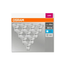 OSRAM LED-Reflektor GU10 4,3W 4.000K 350lm 10er -Eleganter Beleuchtungsladen 7262713 3