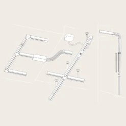 Paulmann URail X-Verbinder, Chrom Matt -Eleganter Beleuchtungsladen 7500343 3