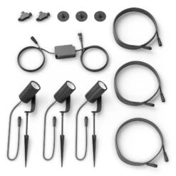 Philips Hue White+Color Ambiance Lily Spot 3er-Set -Eleganter Beleuchtungsladen 7534054 7