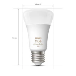 Philips Hue White&Color Ambiance 6,5W E27 2er-Set -Eleganter Beleuchtungsladen 7534124 3