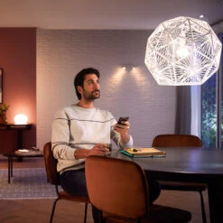 Philips Hue White 9W E27 LED-Lampe, 2er-Set -Eleganter Beleuchtungsladen 7534129 5