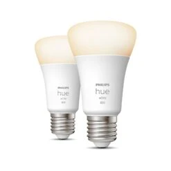 Philips Hue White 9W E27 LED-Lampe, 2er-Set -Eleganter Beleuchtungsladen 7534129 8