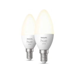 Philips Hue White 5,5W E14 LED-Kerzenlampe 2er-Set -Eleganter Beleuchtungsladen 7534161 1