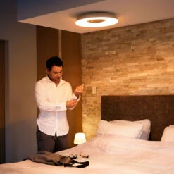 Philips Hue White Ambiance Still Deckenlampe Alu 12 Philips Hue White Ambiance Still Deckenlampe Alu -Eleganter Beleuchtungsladen 7534203 3