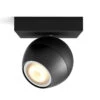Philips Hue Buckram LED-Spot, Schwarz Erweiterung -Eleganter Beleuchtungsladen 7534221
