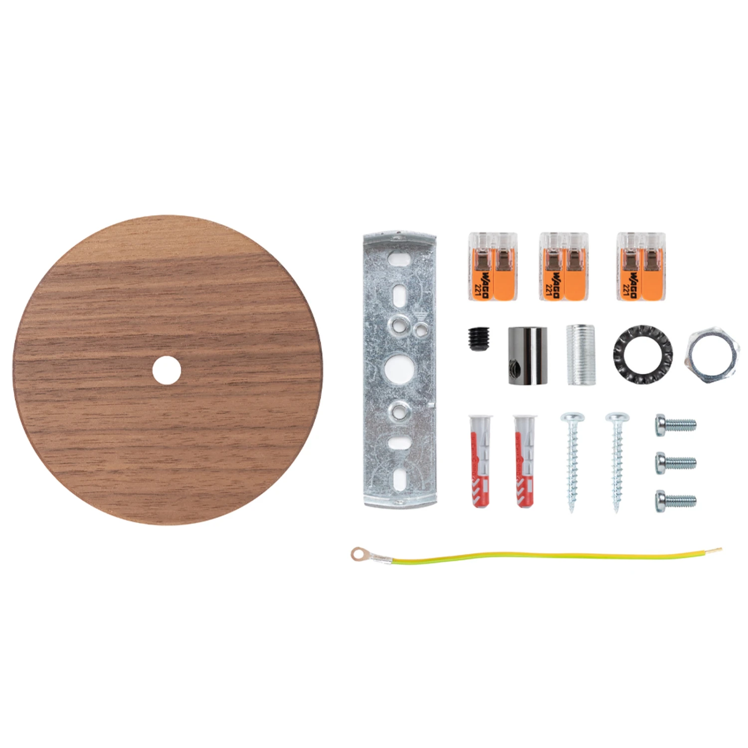 ALMUT 0239 Hängeleuchte, Vegan, Walnuss/zirbe 8 ALMUT 0239 Hängeleuchte, Vegan, Walnuss/zirbe – Bild 6