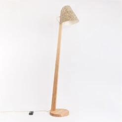 ALMUT 1411 Stehleuchte Geschwungen Ø30cm Pures Heu -Eleganter Beleuchtungsladen 7594085 2