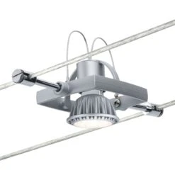 Paulmann Mac II Spot Für Seilsystem, Chrom Matt -Eleganter Beleuchtungsladen 7601277 4