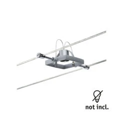Paulmann Mac II Spot Für Seilsystem, Chrom Matt -Eleganter Beleuchtungsladen 7601277 8
