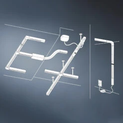 Paulmann URail LED L-Connector, Chrom Matt -Eleganter Beleuchtungsladen 7601287 5