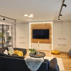 Paulmann URail Spot Cube Schwarz Dimmbar 2.700 K -Eleganter Beleuchtungsladen 7601736 7