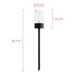 Pauleen Sunshine Happiness Solar-Erdspieß 2er-Set -Eleganter Beleuchtungsladen 7602523 4