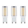 Paulmann LED-Stiftsockellampe G9 2,2W 2.700K, 3er