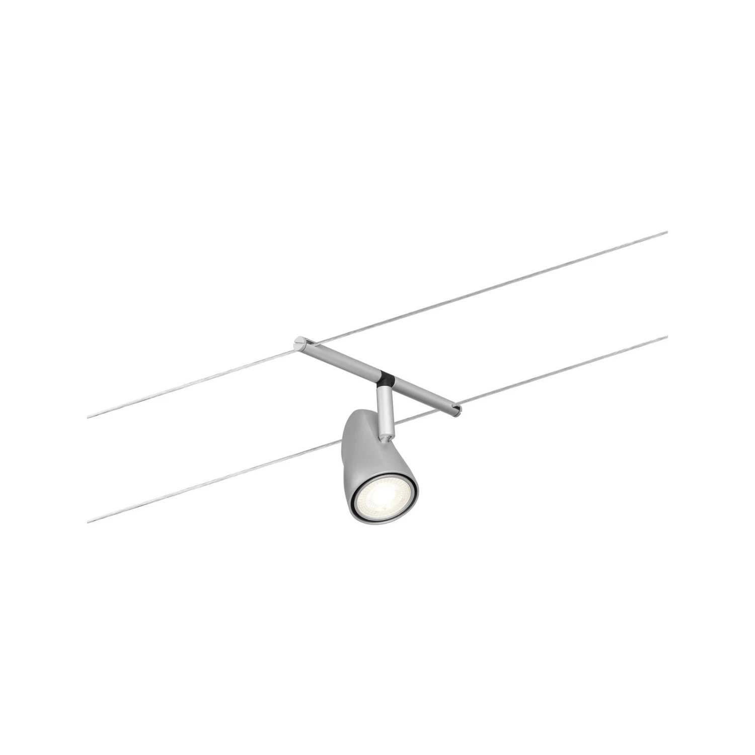 Paulmann Cup Seilsystem Basisset 5fl. Chrom Matt 7 Paulmann Cup Seilsystem Basisset 5fl. Chrom Matt – Bild 5