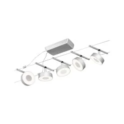 Paulmann Circle LED-Seilsystem 5fl. Chrom Matt 18 Paulmann Circle LED-Seilsystem 5fl. Chrom Matt -Eleganter Beleuchtungsladen 7602841 7