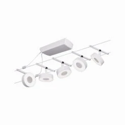 Paulmann Circle LED-Seilsystem 5fl. Weiß Matt 18 Paulmann Circle LED-Seilsystem 5fl. Weiß Matt -Eleganter Beleuchtungsladen 7602842 7