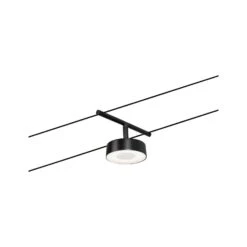 Paulmann Circle LED-Seilsystem 5fl. Schwarz Matt -Eleganter Beleuchtungsladen 7602843 5