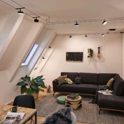 Paulmann Circle LED-Seilsystem 5fl. Schwarz Matt -Eleganter Beleuchtungsladen 7602843 8