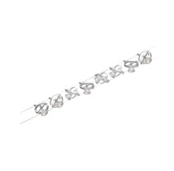 Paulmann Cardan Seilsystem Achtflammig, Chrom Matt -Eleganter Beleuchtungsladen 7602847 3