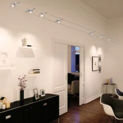 Paulmann Wire Mac II Seilsystem 7fl. Chrom -Eleganter Beleuchtungsladen 7602921 4