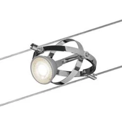 Paulmann Cardan Seilsystem 8fl. Chrom Matt/chrom -Eleganter Beleuchtungsladen 7602922 3