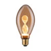 Paulmann LED-Lampe E27 3,5 W Helix 1.800K Gold -Eleganter Beleuchtungsladen 7603024