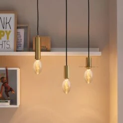 Paulmann LED-Lampe E27 3,5 W Helix 1.800K Gold 12 Paulmann LED-Lampe E27 3,5 W Helix 1.800K Gold -Eleganter Beleuchtungsladen 7603024 3