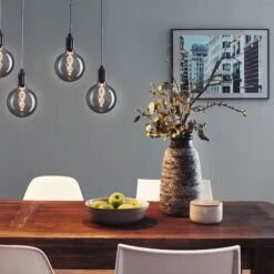 Paulmann LED-Lampe E27 3,5W Helix 1800K G125 Rauch -Eleganter Beleuchtungsladen 7603033 3