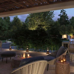 Paulmann Timba Sockelleuchte Mit Holz, Höhe 40 Cm -Eleganter Beleuchtungsladen 7603106 1