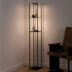 Paul Neuhaus Contura LED-Stehleuchte In Schwarz