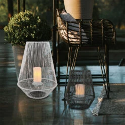 LED-Solartischleuchte Mineros, Grau, Höhe 30,5 Cm -Eleganter Beleuchtungsladen 8029442 4