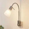 Lindby Nevyana Steckdosenlampe, Flexarm, Schalter -Eleganter Beleuchtungsladen 8032245