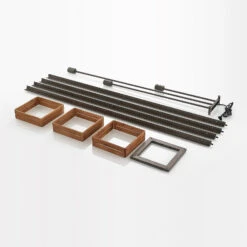 Lindby Kanisa Stehleuchte Aus Metall Und Holz -Eleganter Beleuchtungsladen 8032420 8