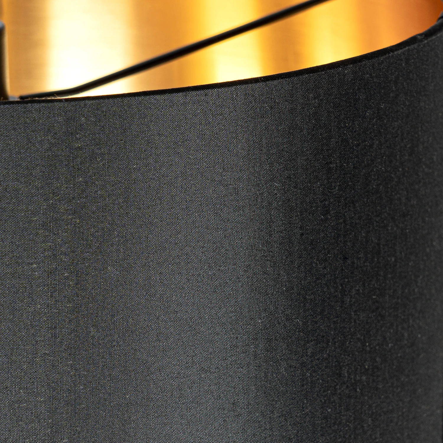 Lindby Vironi Hängelampe, 5-fl., Schwarz, Gold 8 Lindby Vironi Hängelampe, 5-fl., Schwarz, Gold – Bild 6