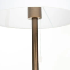 Lindby Alomira Tischleuchte, 32 Cm, Nickel 10 Lindby Alomira Tischleuchte, 32 Cm, Nickel -Eleganter Beleuchtungsladen 8032677 3