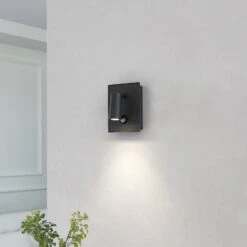 Lindby Talniso LED-Außenwandleuchte, 1-fl., BWM