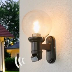 STEINEL L 560 S Sensor-Außenwandlampe Schwarz