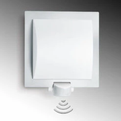 STEINEL L 20 S Außenwandleuchte Sensor, Edelstahl