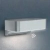 STEINEL L 800 S Sensor-Außenwandleuchte Silber -Eleganter Beleuchtungsladen 8505618