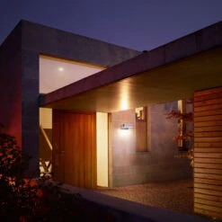 STEINEL L 800 S Sensor-Außenwandleuchte Silber -Eleganter Beleuchtungsladen 8505618 2