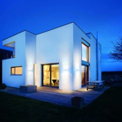 STEINEL L 910 S LED-Sensor-Außenwandleuchte Silber -Eleganter Beleuchtungsladen 8505656 2